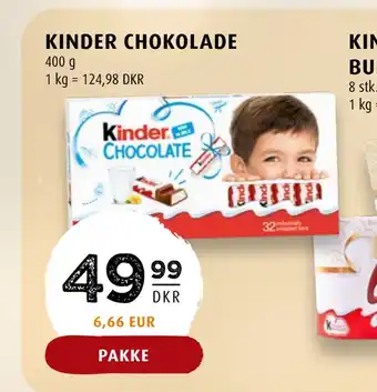 Scandinavian Park Kinder chokolade tilbud