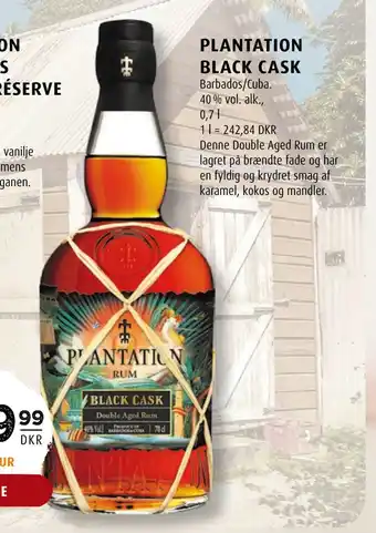 Scandinavian Park Plantation black cask tilbud