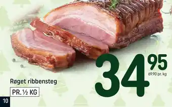 REMA 1000 Røget ribbensteg tilbud