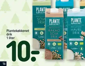 REMA 1000 Plantekøkkenet drik 1 liter tilbud
