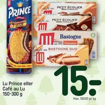 REMA 1000 Lu Prince eller Café au Lu 150-300 g tilbud