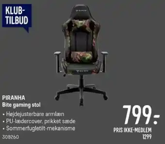 Piranha Bite Gaming Stol
