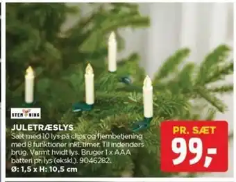 jem & fix JULETRÆSLYS tilbud
