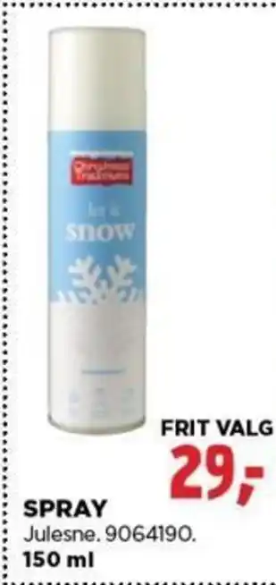 jem & fix SPRAY Julesne 150 ml tilbud