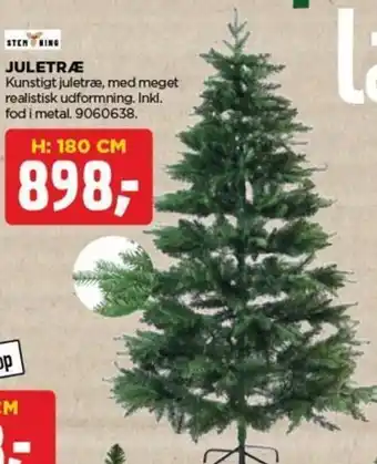 JULETRÆ H: 180 CM