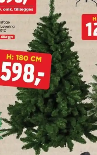 jem & fix JULETRÆ H: 180 CM tilbud