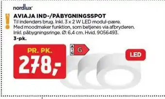 jem & fix AVIAJA IND- PÅBYGNINGSSPOT tilbud