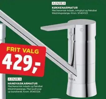 jem & fix KØKKENARMATUR tilbud