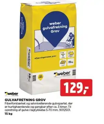 jem & fix GULVAFRETNING GROV tilbud