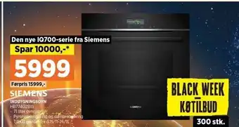 Power Siemens indbygningsovn tilbud