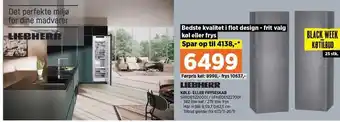 Power Liebherr køle- eller fryseskab tilbud