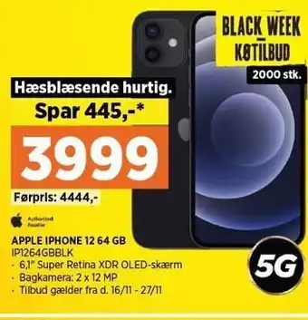Power Apple iphone 12 64 gb tilbud