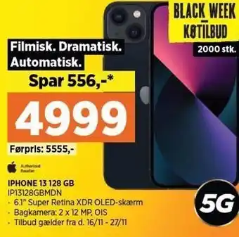 Power Iphone 13 128 gb tilbud
