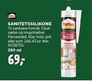 jem & fix Sanitetssilikone tilbud