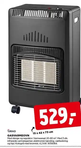 jem & fix Gasvarmeovn tilbud