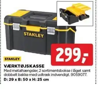 jem & fix VÆRKTØJSKASSE tilbud