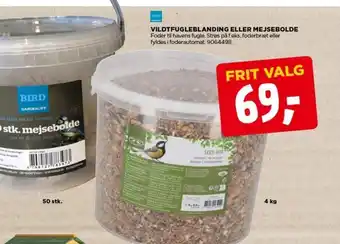 jem & fix VILDTFUGLEBLANDING ELLER MEJSEBOLDE tilbud
