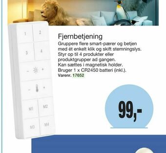 Harald Nyborg Fjernbetjening tilbud