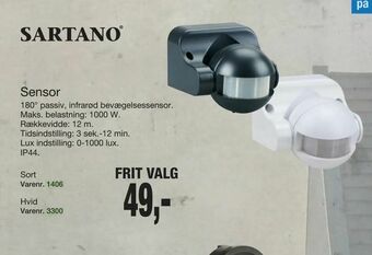 Harald Nyborg Sensor tilbud