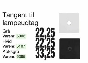 Harald Nyborg Tangent til lampeudtag tilbud