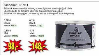 Harald Nyborg Skibslak 0,375 L tilbud