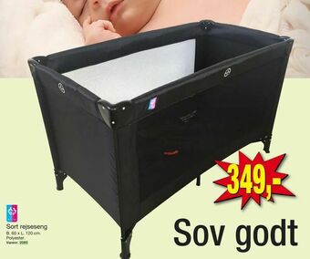 Harald Nyborg Sort rejseseng tilbud