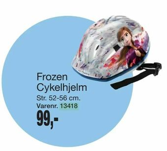Harald Nyborg Frozen Cykelhjelm tilbud