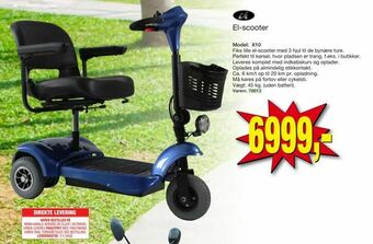 Harald Nyborg El-scooter tilbud