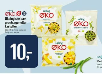 Føtex Økologiske bær, grøntsager eller kartofler tilbud