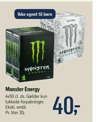 Føtex Monster Energy tilbud