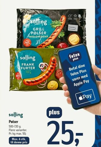Føtex Pølser tilbud