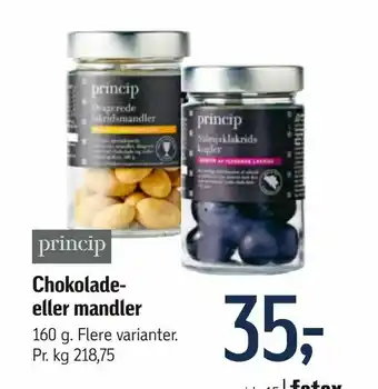 Føtex Chokolade- eller mandler tilbud