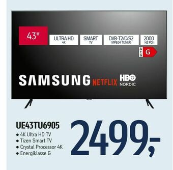 Føtex Samsung Ue43tu6905 tilbud