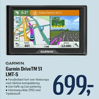 Føtex Garmin DriveTM 51 LMT-S tilbud