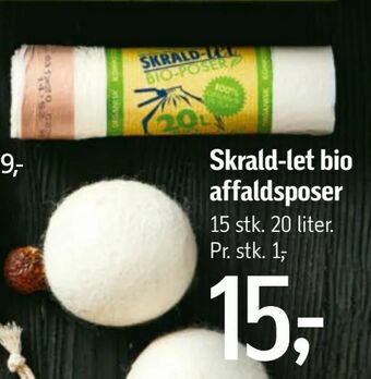 Føtex Skrald-let bio affaldsposer tilbud