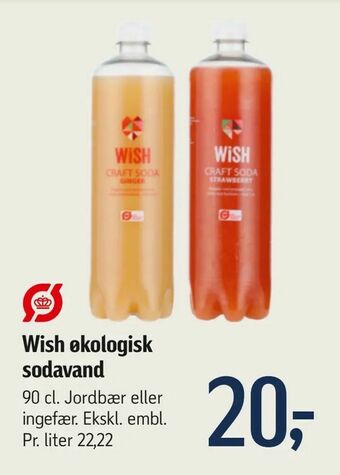 Føtex Wish økologisk sodavand tilbud