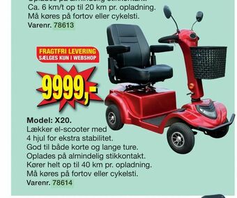 Harald Nyborg El-scooter tilbud