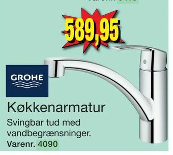 Harald Nyborg Køkkenarmatur tilbud
