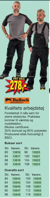 Harald Nyborg Kvalitets arbejdstøj tilbud