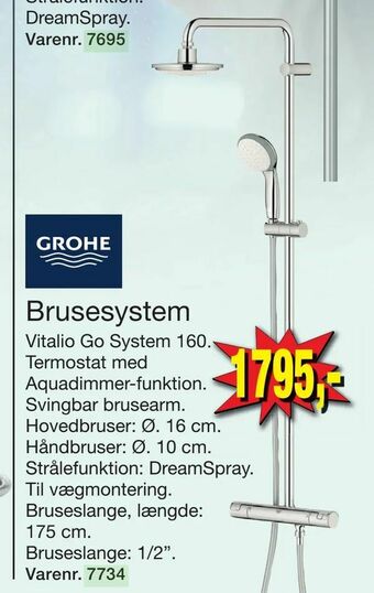 Harald Nyborg Brusesystem tilbud