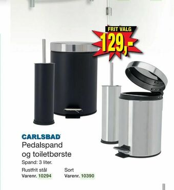 Harald Nyborg Pedalspand og toiletbørste tilbud
