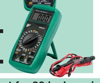 Harald Nyborg Digital Multimeter tilbud