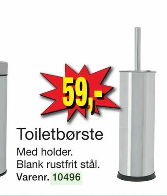 Harald Nyborg Toiletbørste tilbud