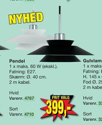 Harald Nyborg Pendel tilbud