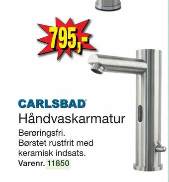 Harald Nyborg Håndvaskarmatur tilbud