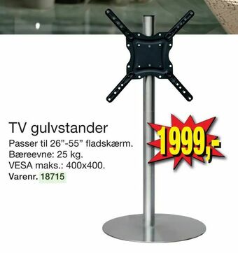 Harald Nyborg TV gulvstander tilbud