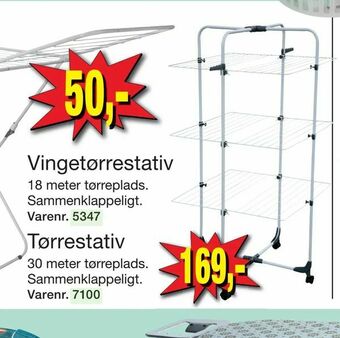 Harald Nyborg Tørrestativ tilbud