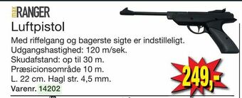Harald Nyborg Luftpistol tilbud