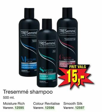 Harald Nyborg Tresemmé shampoo tilbud