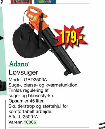 Harald Nyborg Løvsuger tilbud